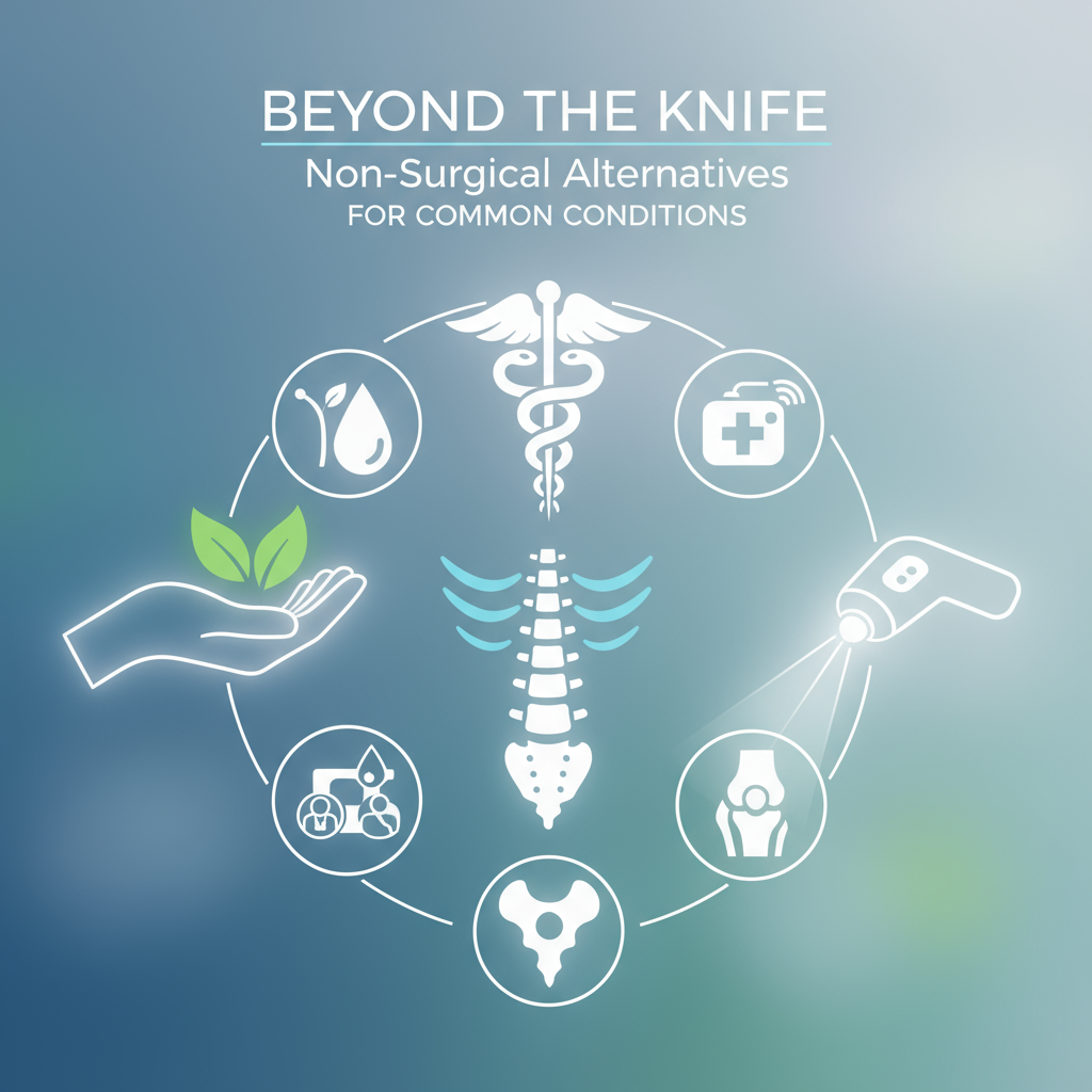 Image about Beyond the Knife: Non-Surgical Alternatives for Common Conditions