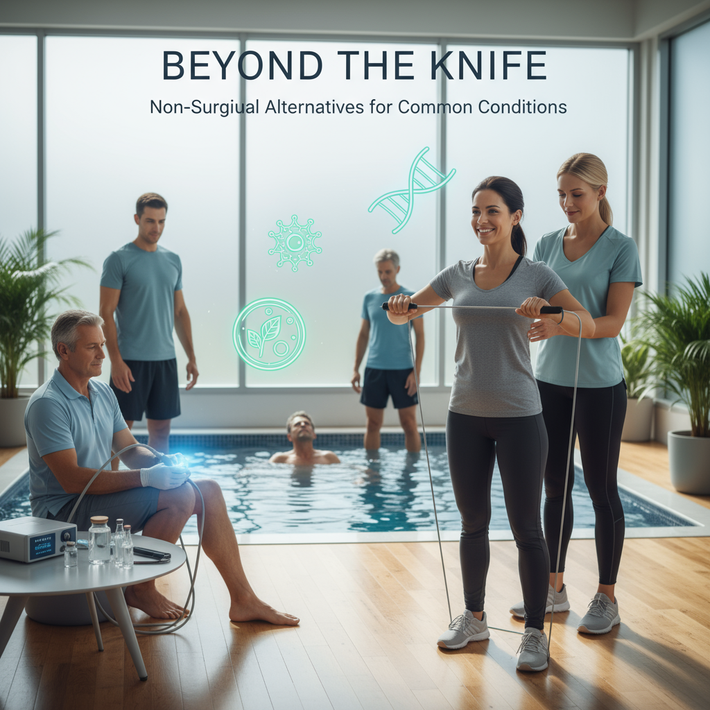 Image about Beyond the Knife: Non-Surgical Alternatives for Common Conditions