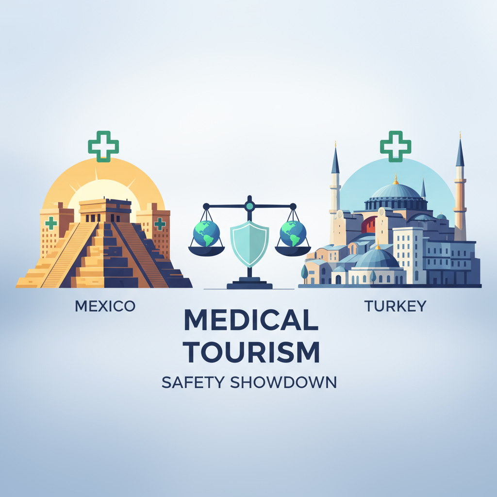 Mexico vs. Turkey: Medical tourism showdown. Safe, affordable care abroad.
