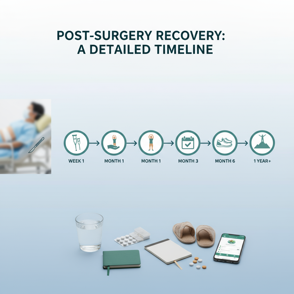 Image about What to Expect: A Detailed Timeline for Post-Surgery Recovery